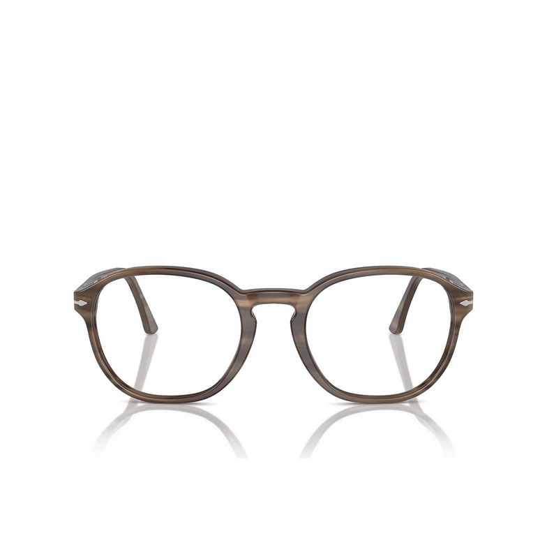 Occhiali da vista Persol PO3343V 1208 striped brown - 1/4