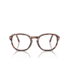Persol PO3343V Eyeglasses 1209 striped bordeaux - product thumbnail 1/4