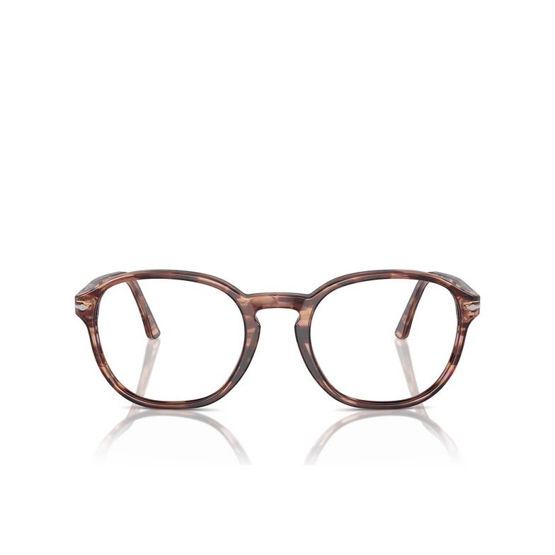 Persol PO3343V Eyeglasses 1209 striped bordeaux - 1/4