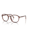 Persol PO3343V Eyeglasses 1209 striped bordeaux - product thumbnail 2/4
