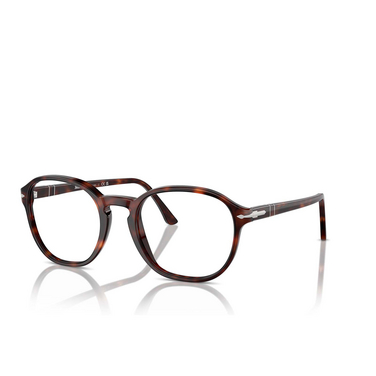 Persol PO3343V Korrektionsbrillen 24 havana - Dreiviertelansicht