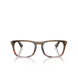 Persol PO3344V 1206 Striped Brown Gradient Red 1206 striped brown gradient red