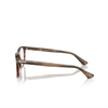 Persol PO3344V Eyeglasses 1206 striped brown gradient red - product thumbnail 3/4