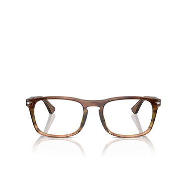 Persol PO3344V Korrektionsbrillen 1207 striped brown - Vorderansicht