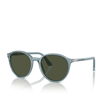 Persol PO3350S Sunglasses 120431 transparent blue - three-quarters view