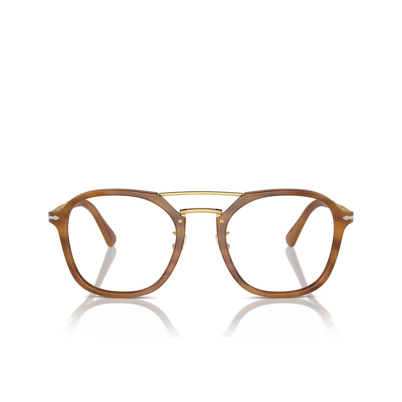 Persol PO3352V Eyeglasses 960 striped brown - 1/4