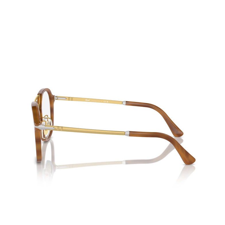 Persol PO3352V Eyeglasses 960 striped brown - 3/4