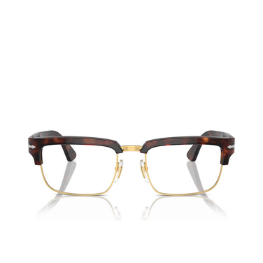 Lunettes de vue Persol PO3354V 24 havana - Vue de face