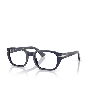 Occhiali da vista Persol PO3365V 1217 milky depths blue - tre quarti