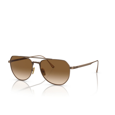 Gafas de sol Persol PO5003ST 800351 bronze - Vista tres cuartos