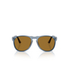 Occhiali da sole Persol PO9649S 121833 transparent navy - anteprima prodotto 1/4