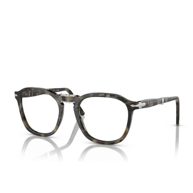 Persol RENE' Eyeglasses 1071 brown tortoise - three-quarters view