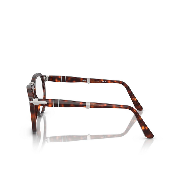 Persol RENE' Eyeglasses 24 havana - 3/4