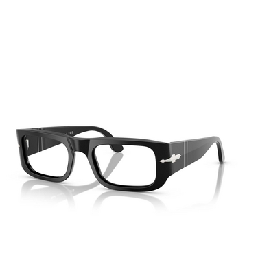 Gafas graduadas Persol WES 95 black - Vista tres cuartos