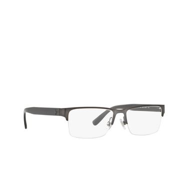 Gafas graduadas Polo Ralph Lauren PH1164 9157 matte dark gunmetal - Vista tres cuartos