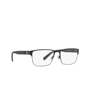 Lunettes de vue Polo Ralph Lauren PH1175 9038 matte black - Vue trois quarts