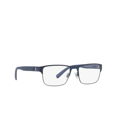 Gafas graduadas Polo Ralph Lauren PH1175 9119 matte navy blue - Vista tres cuartos