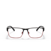 Polo Ralph Lauren PH1175 Eyeglasses 9191 matte red rims / black bar - product thumbnail 1/3