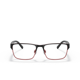 Polo Ralph Lauren PH1175 Eyeglasses 9191 matte red rims / black bar