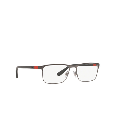 Lunettes de vue Polo Ralph Lauren PH1190 9157 matte dark gunmetal - Vue trois quarts