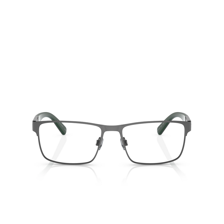 Lunettes de vue Polo Ralph Lauren PH1215 9215 semi shiny dark gunmetal - 1/3