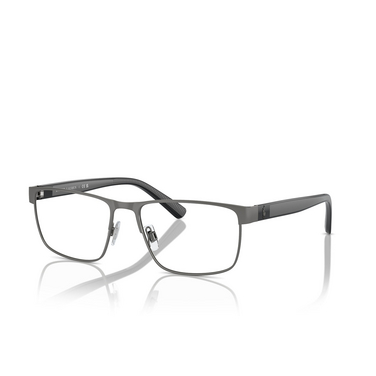 Occhiali da vista Polo Ralph Lauren PH1229 9307 semishiny dark gunmetal - tre quarti