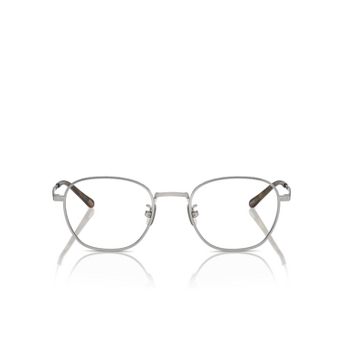 Gafas graduadas Polo Ralph Lauren PH1230TD 9030 shiny brushed silver - Vista delantera