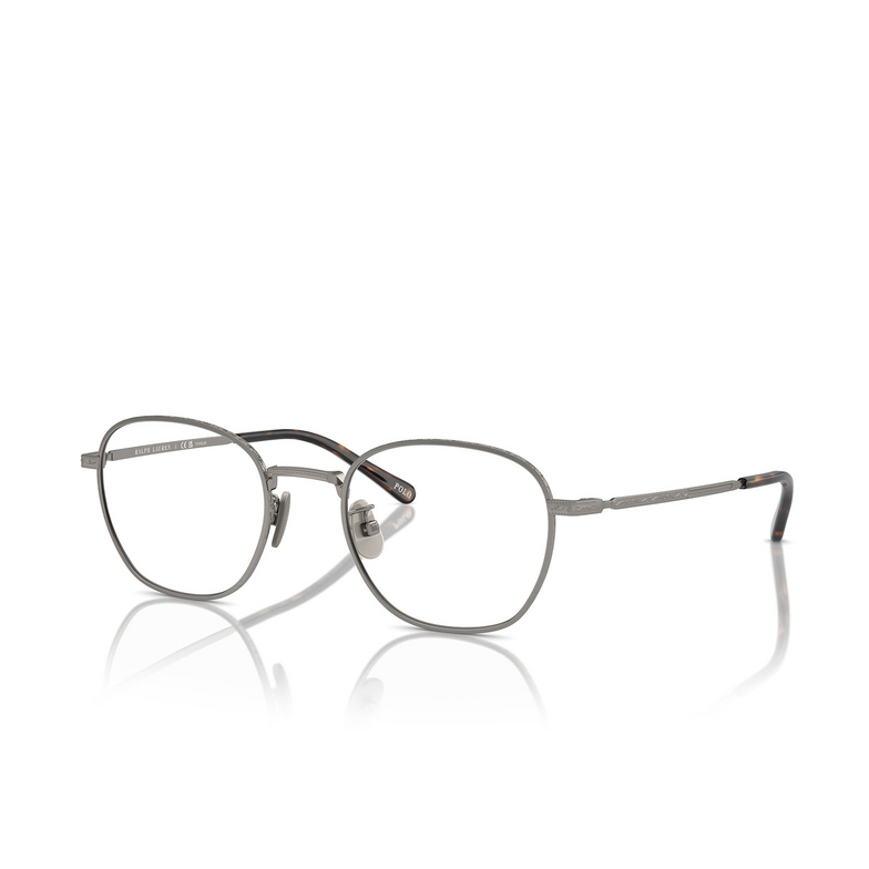 Occhiali da vista Polo Ralph Lauren PH1230TD 9266 shiny brushed gunmetal - 2/3