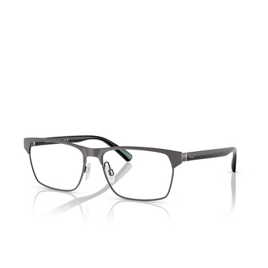 Occhiali da vista Polo Ralph Lauren PH1232 9215 shiny dark gunmetal - tre quarti