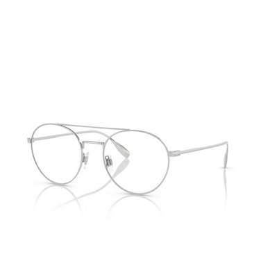 Polo Ralph Lauren PH1234 Eyeglasses 9423 brushed silver - three-quarters view