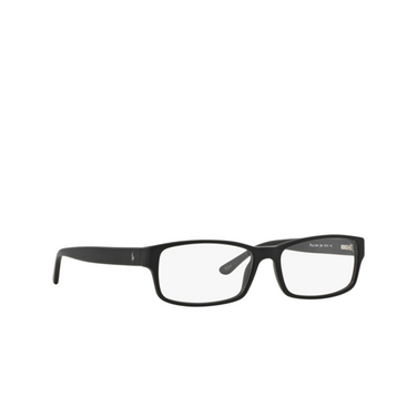 Lunettes de vue Polo Ralph Lauren PH2065 5284 matte black - Vue trois quarts