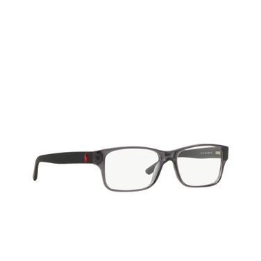 Gafas graduadas Polo Ralph Lauren PH2117 5407 shiny transparent grey - Vista tres cuartos