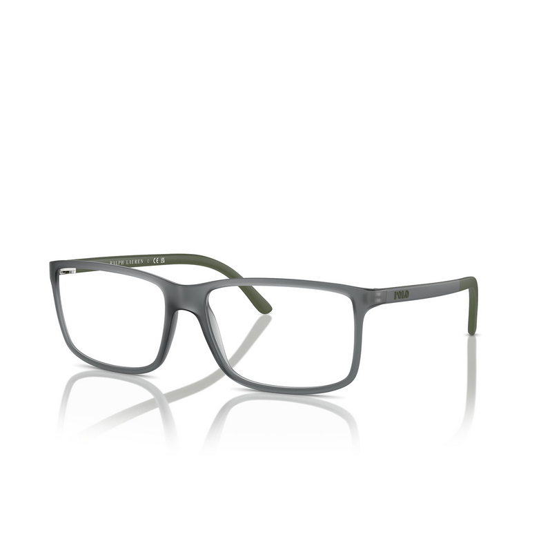 Occhiali da vista Polo Ralph Lauren PH2126 5763 matte transparent grey - 2/3