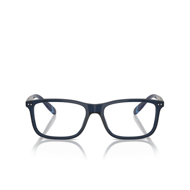 Gafas graduadas Polo Ralph Lauren PH2273 5470 shiny transparent navy blue - Vista delantera