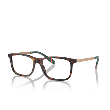 Occhiali da vista Polo Ralph Lauren PH2273 6137 shiny brown tortoise - tre quarti