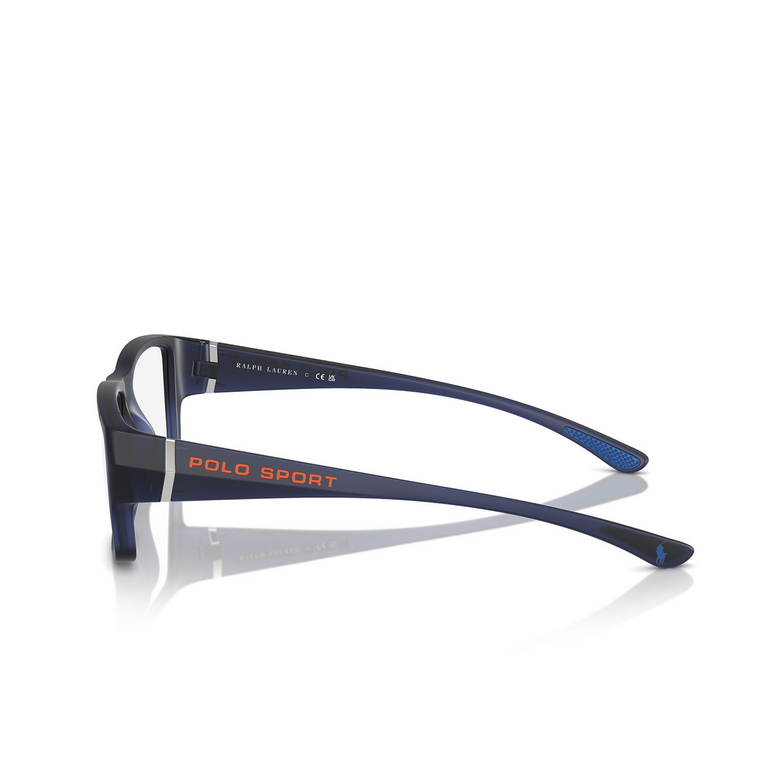 Occhiali da vista Polo Ralph Lauren PH2275U 5903 matte transparent blue - 3/3