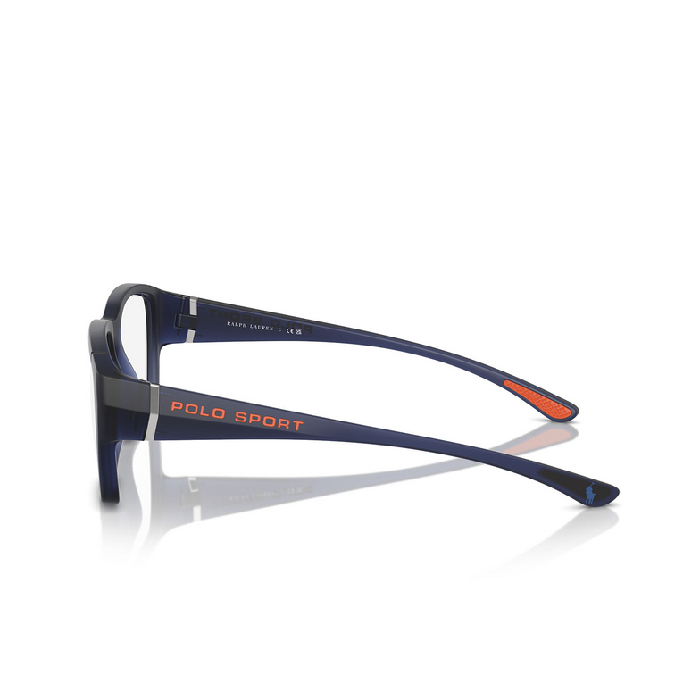 Lunettes de vue Polo Ralph Lauren PH2276U 5903 matte transparent blue - 3/3