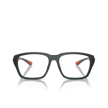 Gafas graduadas Polo Ralph Lauren PH2276U 6189 matte transparent dark green - Vista delantera