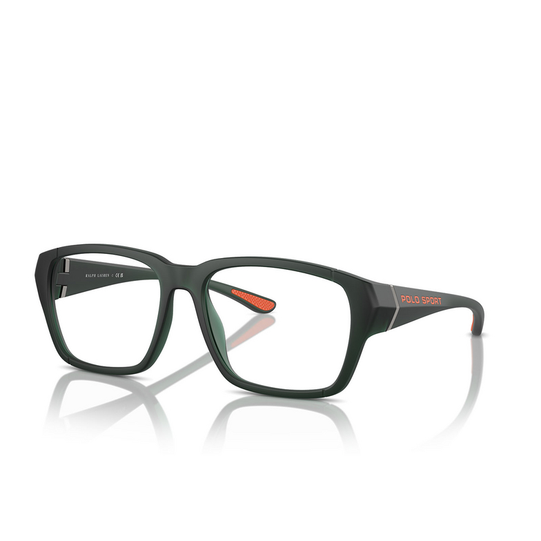 Occhiali da vista Polo Ralph Lauren PH2276U 6189 matte transparent dark green - 2/3