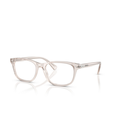 Polo Ralph Lauren PH2280 Eyeglasses 6117 shiny transparent light taupe - three-quarters view