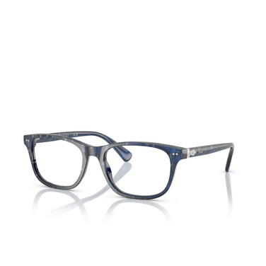 Lunettes de vue Polo Ralph Lauren PH2280 6183 shiny blue havana - Vue trois quarts