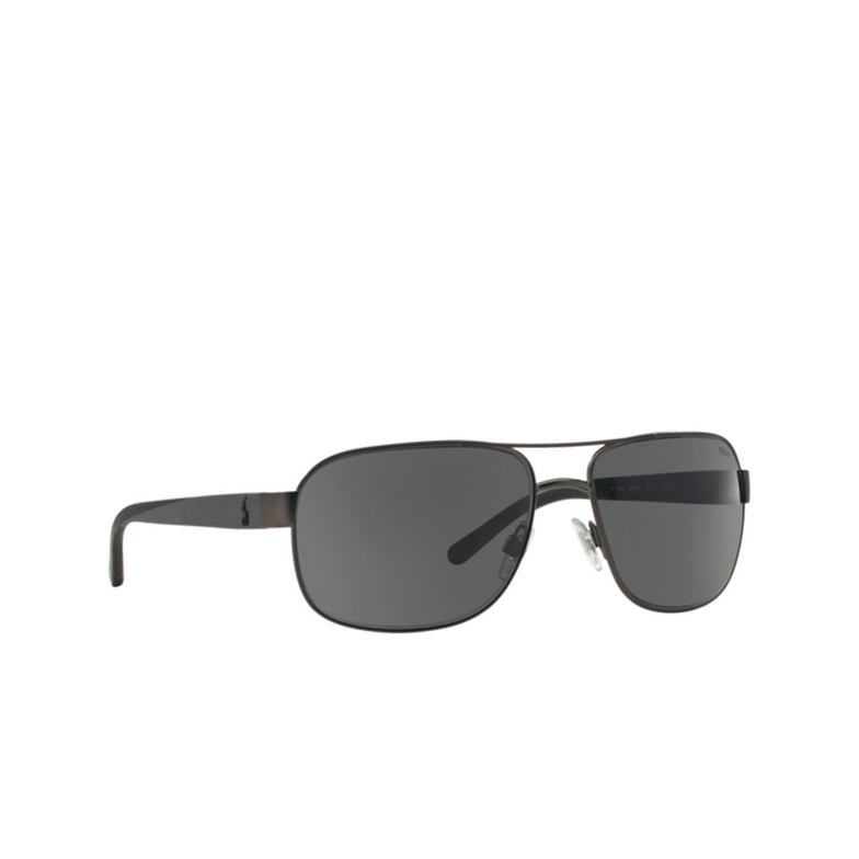 Lunettes de soleil Polo Ralph Lauren PH3093 928887 matte dark gunmetal - 2/3