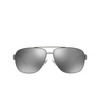 Lunettes de soleil Polo Ralph Lauren PH3110 91576G semi-shiny dark gunmetal - Vignette du produit 1/3