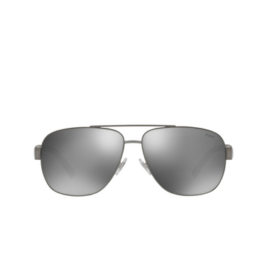 Gafas de sol Polo Ralph Lauren PH3110 91576G semi-shiny dark gunmetal - Vista delantera