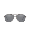 Lunettes de soleil Polo Ralph Lauren PH3122 91576G matte dark gunmetal - Vignette du produit 1/3