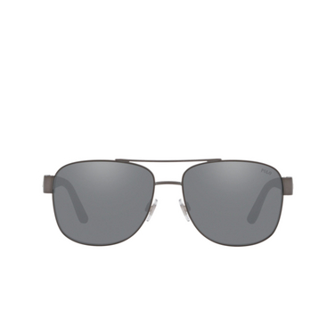 Gafas de sol Polo Ralph Lauren PH3122 91576G matte dark gunmetal - Vista delantera