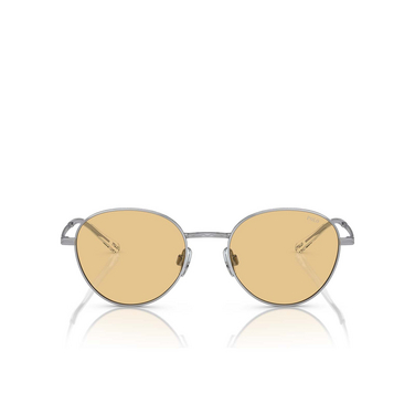 Lunettes de soleil Polo Ralph Lauren PH3144 9001/8 shiny silver - Vue de face