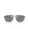 Polo Ralph Lauren PH3156 Sunglasses 92156G semi shiny dark gunmetal - product thumbnail 1/3