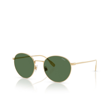 Gafas de sol Polo Ralph Lauren PH3158 941171 shiny gold - Vista tres cuartos