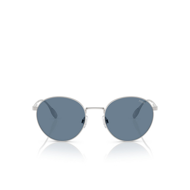 Gafas de sol Polo Ralph Lauren PH3158 942380 brushed silver - Vista delantera